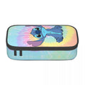 Axyaa Stitch And Angel Love Large Pencil Case for Office, School, Makeup