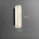 Axyaa Alabaster Wall Lamp for Living Room Bedroom Hotel Indoor Decor