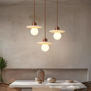 Axyaa Yellow Cave Stone Pendant Lamp, Creative Wabi Sabi Design for Luxury Spaces