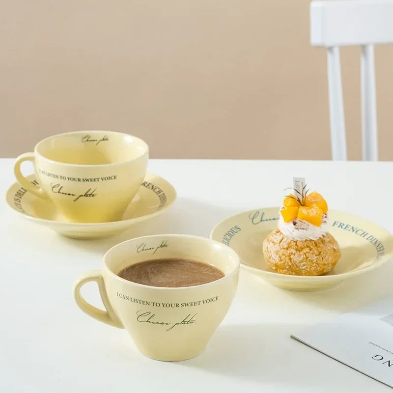 Axyaa Ceramic Coffee Cup Set Tea Cup Afternoon Drinkware Gift
