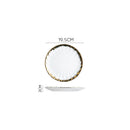 Axyaa Light Luxury Ceramic Dinner Plate for Steaks, Noodles, Fruits, and Dim Sum