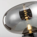 Axyaa Nordic Marble Bedside Lamp | Modern Glass Desk Lamp