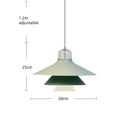 Axyaa Nordic Aluminum Pendant Lights for Modern Spaces