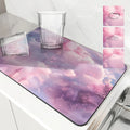 Sky Cloud Castle Absorbent Drying Mat by Axyaa - Table Decoration & Accessories