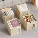 Axyaa Closet Drawer Organizer | Foldable Clothes Storage Box for Underwear, Bras, Socks