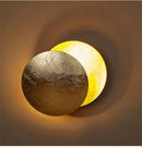 Axyaa Moon Solar Eclipse Wall Lamp - Nordic Modern Minimalist Staircase Bedroom Bedside Lamp
