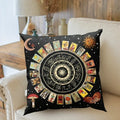 Axyaa Astrology Tarot Throw Pillow Cover for Sofa Bedroom Car