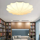Axyaa Silk Light Japanese Ceiling Lamp: Zen Retro Style for Living Room, Study, Art