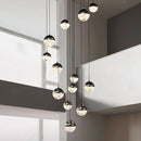 Axyaa Modern LED Staircase Chandeliers for Living Room Lighting