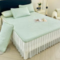 Axyaa Cartoon Jacquard Ice Doudou Soft Mat Three-piece Set