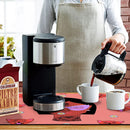 Axyaa Quick Dry Kitchen Mat: Absorbent, Antiskid, Flower Design
