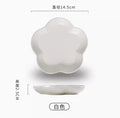 Axyaa Petal Dim Sum Dish - Luxury Small Cake Plate for Afternoon Tea