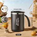 Axyaa Double Wall Stainless Steel Insulated Mug with Sliding Lid - Leak Proof