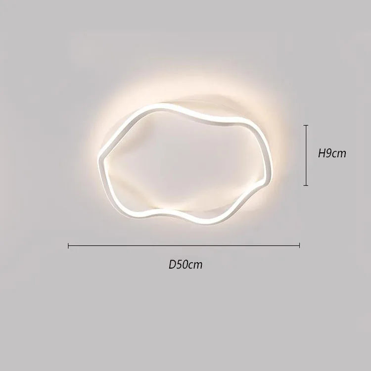 Axyaa Cloud LED Ceiling Light 2025 Home Master Bedroom Modern Eye Protection