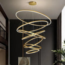 Axyaa Ele Hall Dining Staircase Indoor Ceiling Lights Chandelier