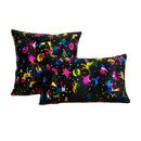 Axyaa Halloween Gilded Pillowcase Cojines, Colorful Sofa Cushion Cover