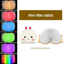 Axyaa LED Cartoon Book Lamp: Creative USB Foldable Reading Light for Children