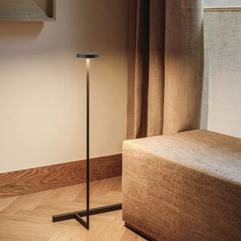 Axyaa Modern Minimalist LED Floor Lamp for Living Room, Hotel, and Bedroom