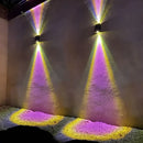 Axyaa Solar LED Fence Lights for Outdoor Garden, Stairs, Courtyard, and Wall Decoration
