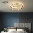 Axyaa LED Ceiling Chandelier for Bedroom Living Room Study Kitchen - Black and White