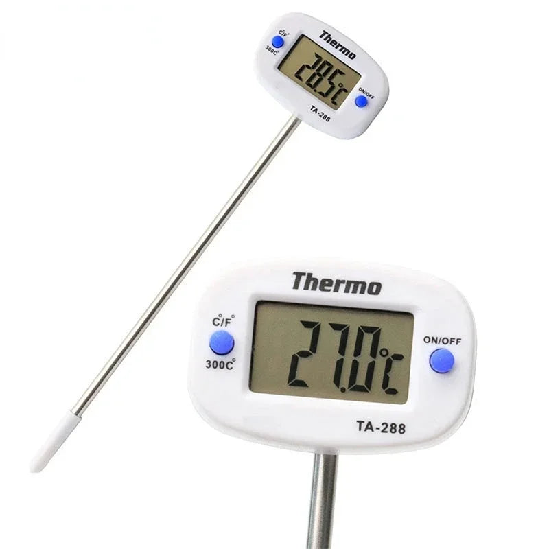 Axya TA-288 Electronic Thermometer with Shortened Probe for Distillers, Home Brewing, Wine Making