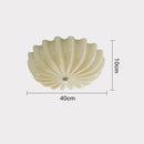 Axyaa Cream Medieval Style Ceiling Light Fixture for Children's Room