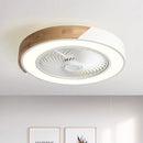 Axyaa Low Profile Wood Ceiling Fan with Remote Control for Modern Indoor Decor