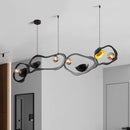 Axyaa Modern Ceiling Chandelier | Dining Room Hanging Light | Living Room Pendant Fixture