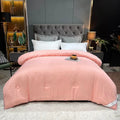 Axyaa Premium Silk Grid Cotton Summer Quilt 220x240