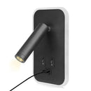 Axyaa LED Wall Lamp with Dual Control Switch, Rotatable Lamp Head for Indoor Lighting