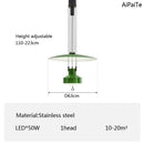 Axyaa Minimalist LED Chandelier for Modern Dining, Office, and Home Lighting