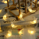 Christmas Snowflake Star Lights by Axyaa - Festive Wedding Garden Home Decor
