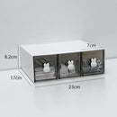 Axyaa 3-Layer Desk Organizer with Drawer for Hairpin, Makeup, Cosmetics & Jewelry Storage