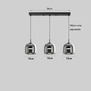 Axyaa Smoky Glass LED Pendant Light 8W - Modern Nordic Style for Bedroom, Dinning, Living Room
