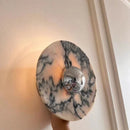 Axyaa Bulgari Stone LED Wall Lights: Modern Nordic Bedroom Luxury Bedside Lamp
