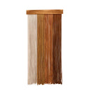 Axyaa Macrame Wall Hanging Shelf: Boho Wood Decor for Bedroom, Living Room