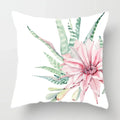 Axyaa Watercolor Cactus Flower Pillow Case 45x45cm