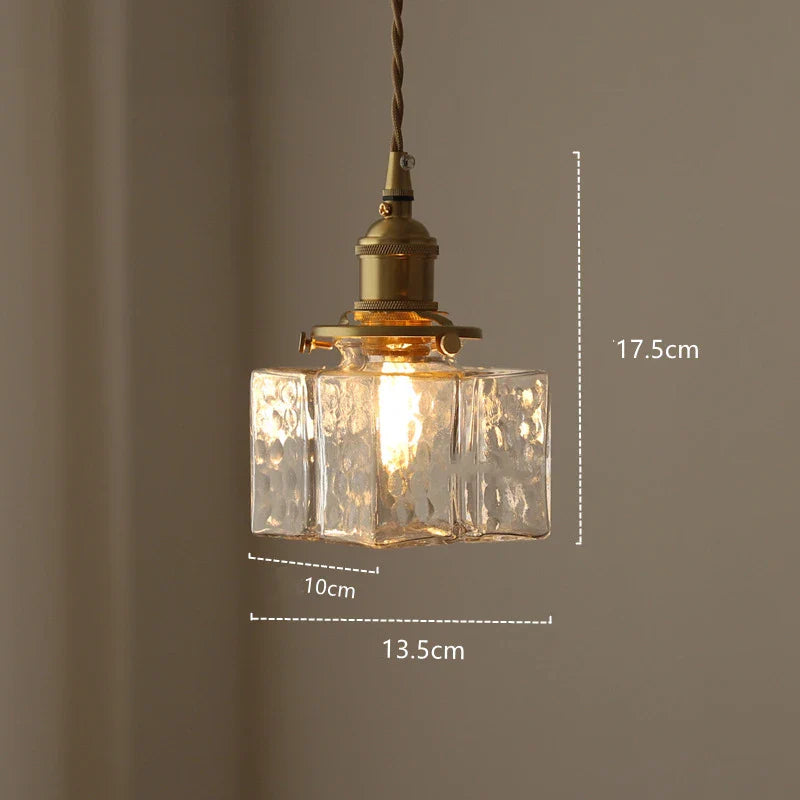 Nordic Green Glass LED Pendant Light by Axyaa - Modern Indoor Lighting