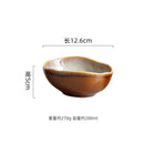 Axyaa Flame-Killed Ceramic Soup Pasta Salad Serving Bowls Set