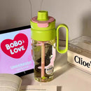 Axyaa 850ml Gym Water Bottle with Tea Infuser and Handle