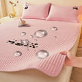 Axyaa Soybean Mattress Embroidery Series Waterproof Urine Protective Cover