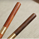 Axyaa Sandalwood Tea Needle Handmade Rosewood Tea Set Stainless Steel Ebony