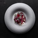 Axyaa Ceramic Plate Set for Molecular Cuisine and Desserts