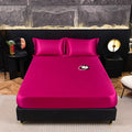Axyaa Waterproof Mattress Cover, Machine Washable Solid Color Mattress Protector