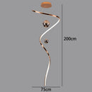Axyaa Modern LED Pendant Light Chandeliers for Living Room & Staircase