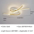 Axyaa LED Ceiling Lights: Modern, Personalized, Creative, Minimalist Lighting for Bedrooms & Living Rooms