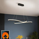 Axyaa LED Chandelier with Dimmable Remote - Modern Lighting for Home and Office