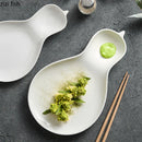 Axya Irregular Ceramic Dinner Plate Set Creative Design Specialty Tableware