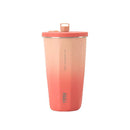 Axyaa Insulated Cold Cup with Diamond-Shaped Straw for Portable Ice Cream Water.