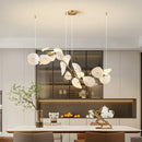 Axyaa Luxury Art Ceramics LED Chandeliers for Modern Decor